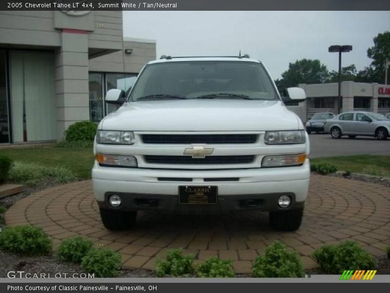 Summit White / Tan/Neutral 2005 Chevrolet Tahoe LT 4x4