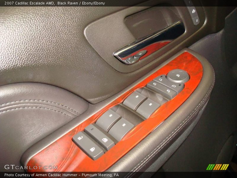 Black Raven / Ebony/Ebony 2007 Cadillac Escalade AWD