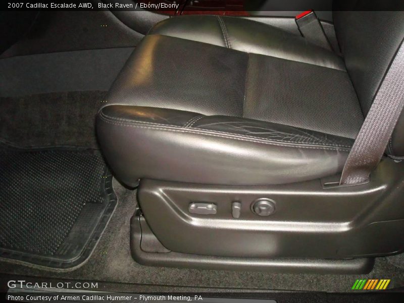 Black Raven / Ebony/Ebony 2007 Cadillac Escalade AWD