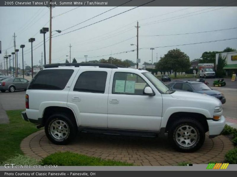 Summit White / Tan/Neutral 2005 Chevrolet Tahoe LT 4x4