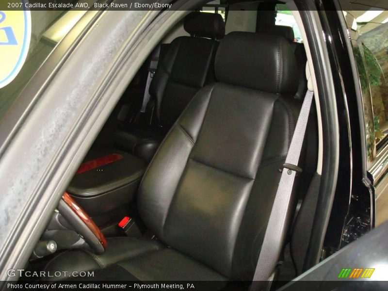 Black Raven / Ebony/Ebony 2007 Cadillac Escalade AWD