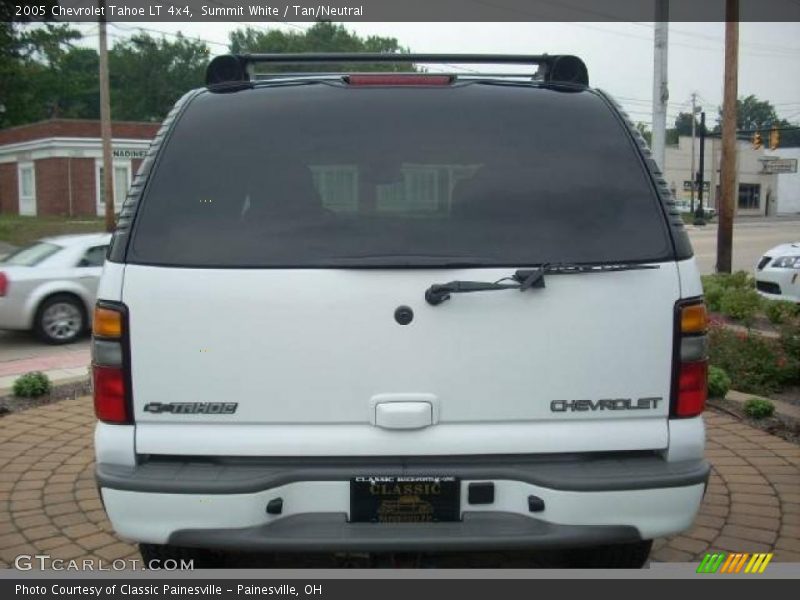Summit White / Tan/Neutral 2005 Chevrolet Tahoe LT 4x4