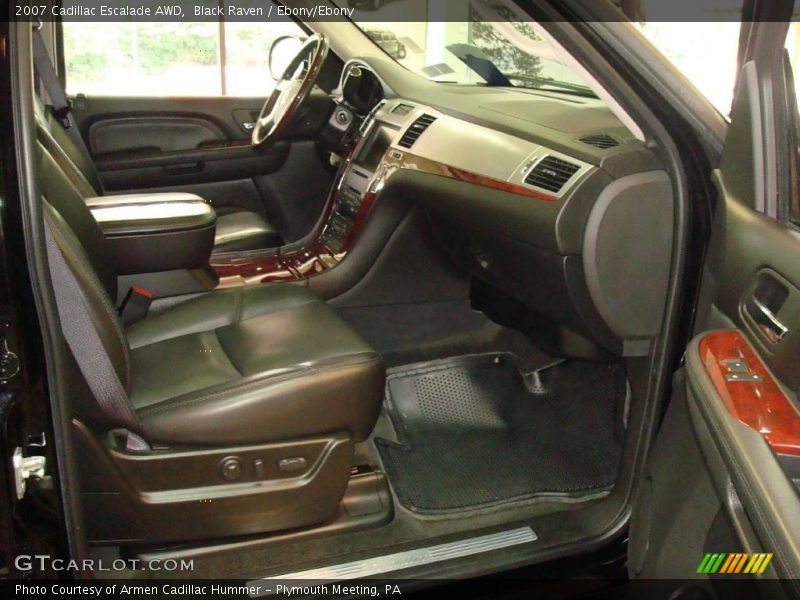 Black Raven / Ebony/Ebony 2007 Cadillac Escalade AWD