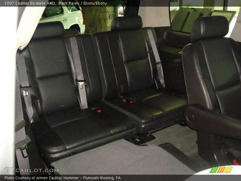 Black Raven / Ebony/Ebony 2007 Cadillac Escalade AWD