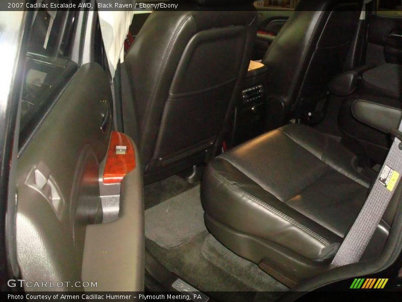 Black Raven / Ebony/Ebony 2007 Cadillac Escalade AWD