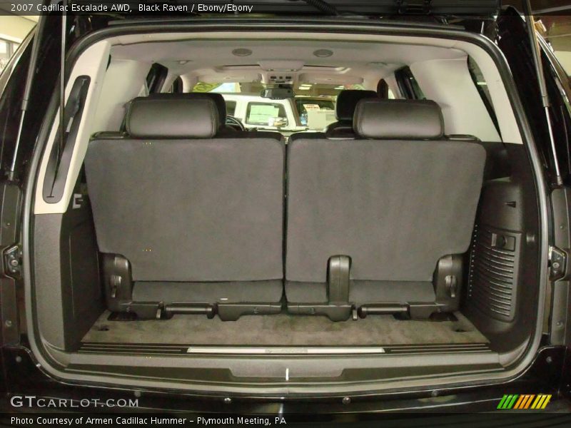 Black Raven / Ebony/Ebony 2007 Cadillac Escalade AWD