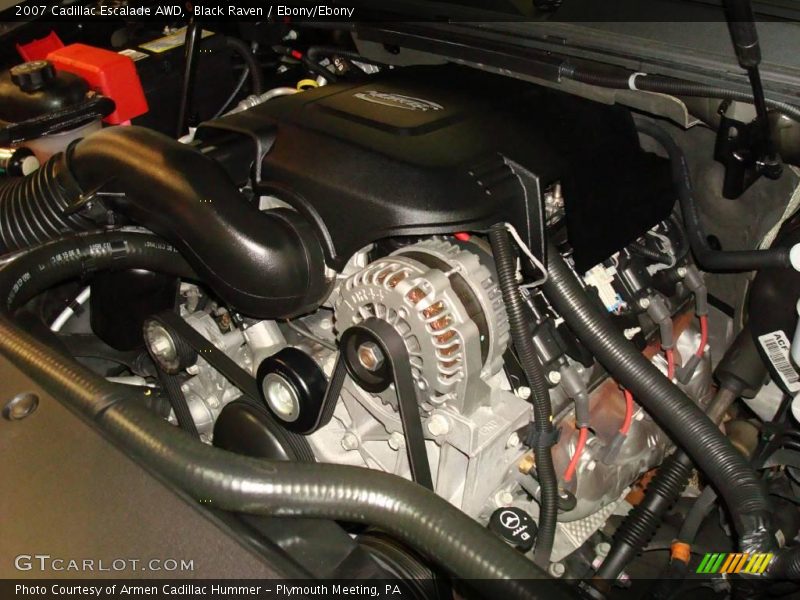 Black Raven / Ebony/Ebony 2007 Cadillac Escalade AWD