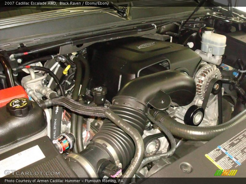 Black Raven / Ebony/Ebony 2007 Cadillac Escalade AWD