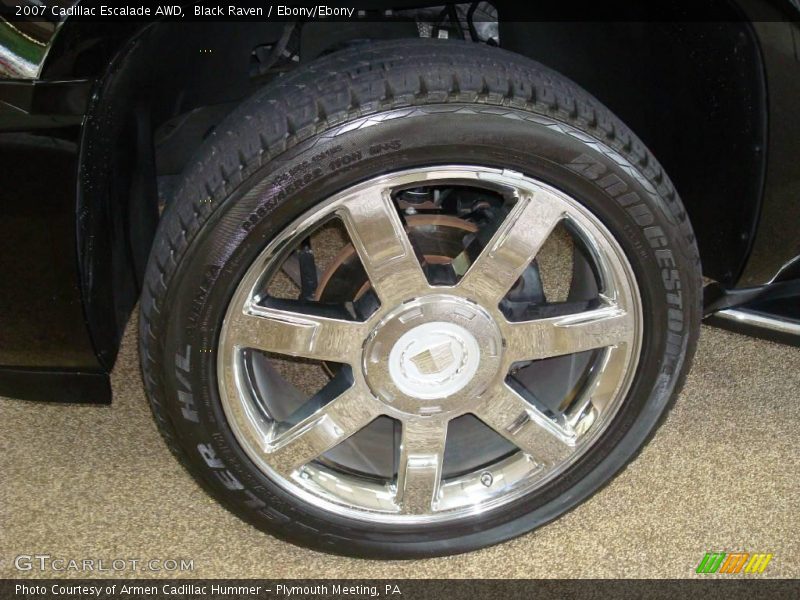 Black Raven / Ebony/Ebony 2007 Cadillac Escalade AWD
