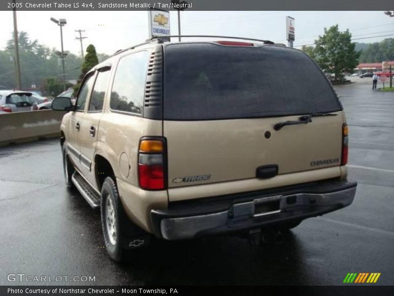 Sandstone Metallic / Tan/Neutral 2005 Chevrolet Tahoe LS 4x4