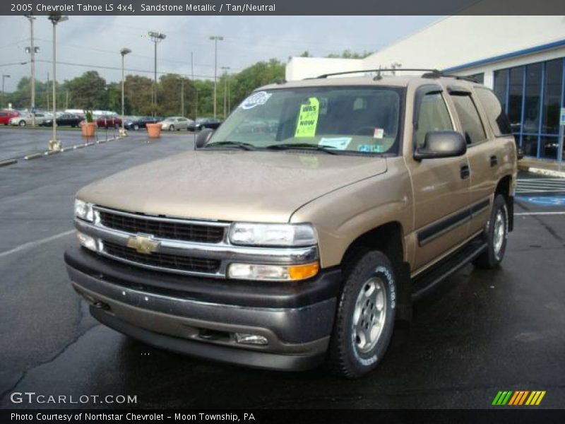 Sandstone Metallic / Tan/Neutral 2005 Chevrolet Tahoe LS 4x4