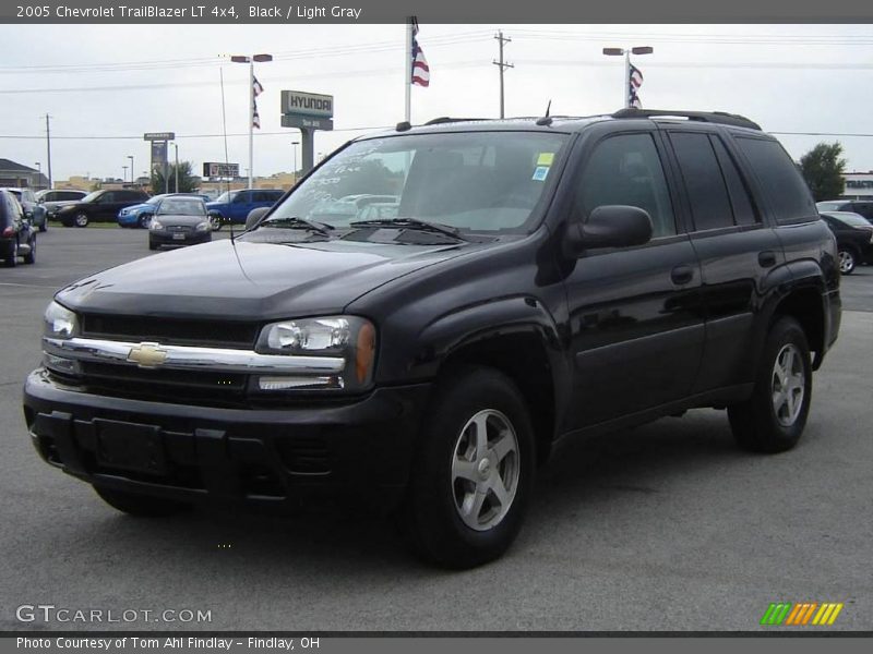 Black / Light Gray 2005 Chevrolet TrailBlazer LT 4x4