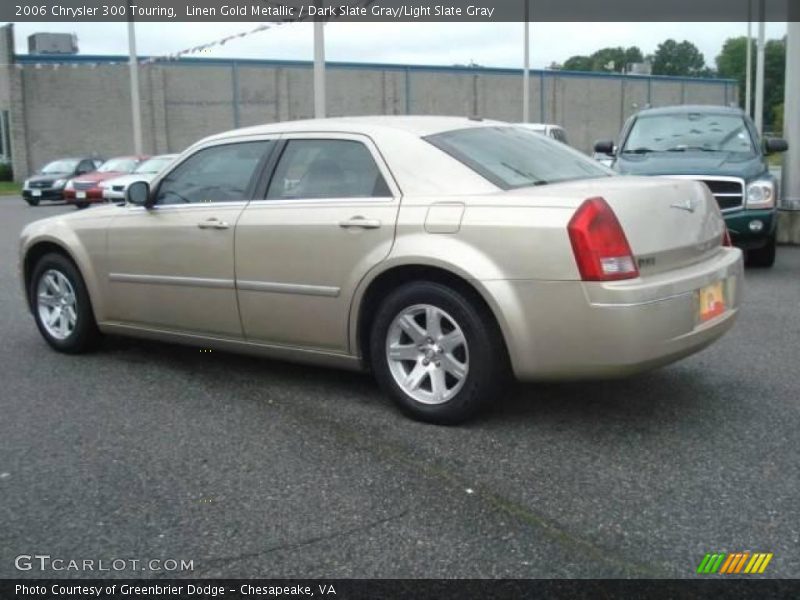 Linen Gold Metallic / Dark Slate Gray/Light Slate Gray 2006 Chrysler 300 Touring