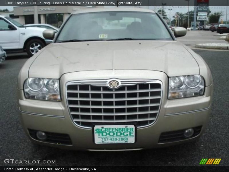 Linen Gold Metallic / Dark Slate Gray/Light Slate Gray 2006 Chrysler 300 Touring