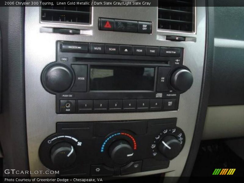 Linen Gold Metallic / Dark Slate Gray/Light Slate Gray 2006 Chrysler 300 Touring