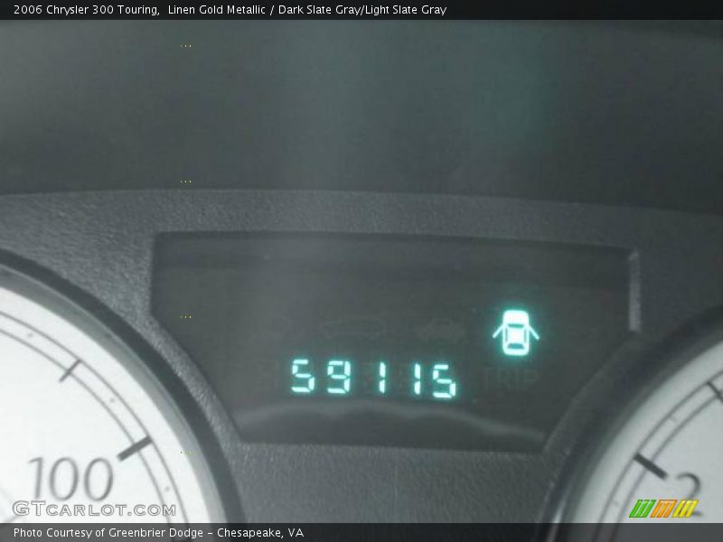 Linen Gold Metallic / Dark Slate Gray/Light Slate Gray 2006 Chrysler 300 Touring