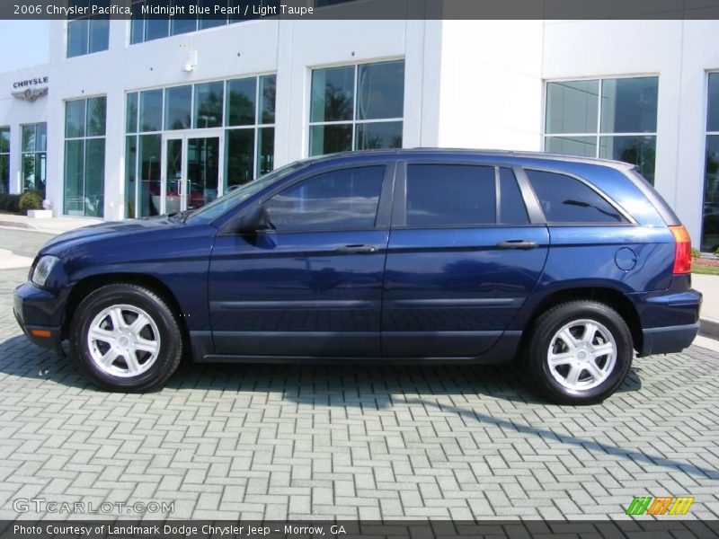 Midnight Blue Pearl / Light Taupe 2006 Chrysler Pacifica