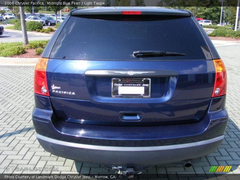 Midnight Blue Pearl / Light Taupe 2006 Chrysler Pacifica