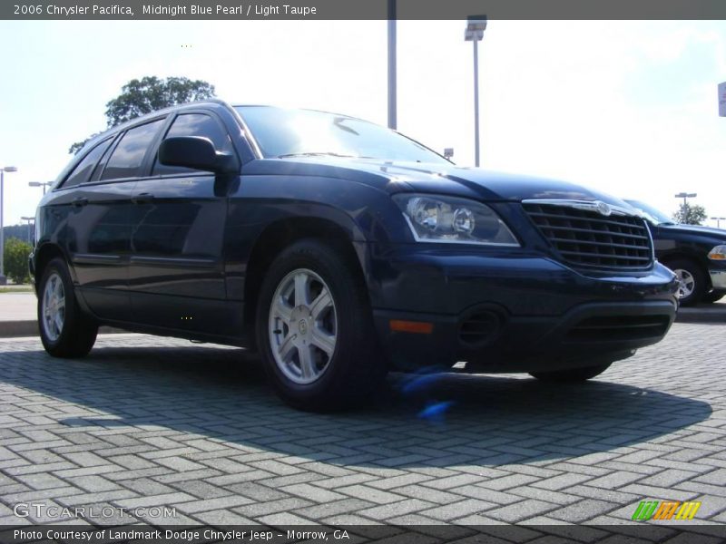 Midnight Blue Pearl / Light Taupe 2006 Chrysler Pacifica