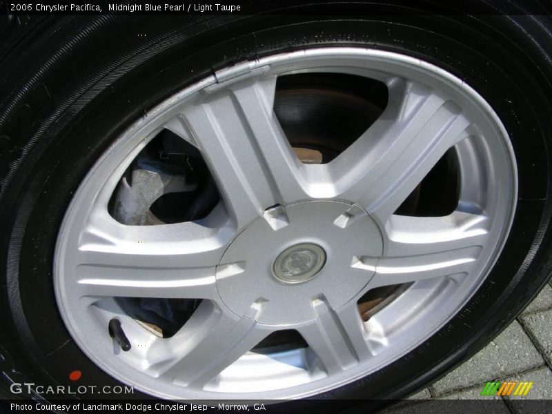 Midnight Blue Pearl / Light Taupe 2006 Chrysler Pacifica