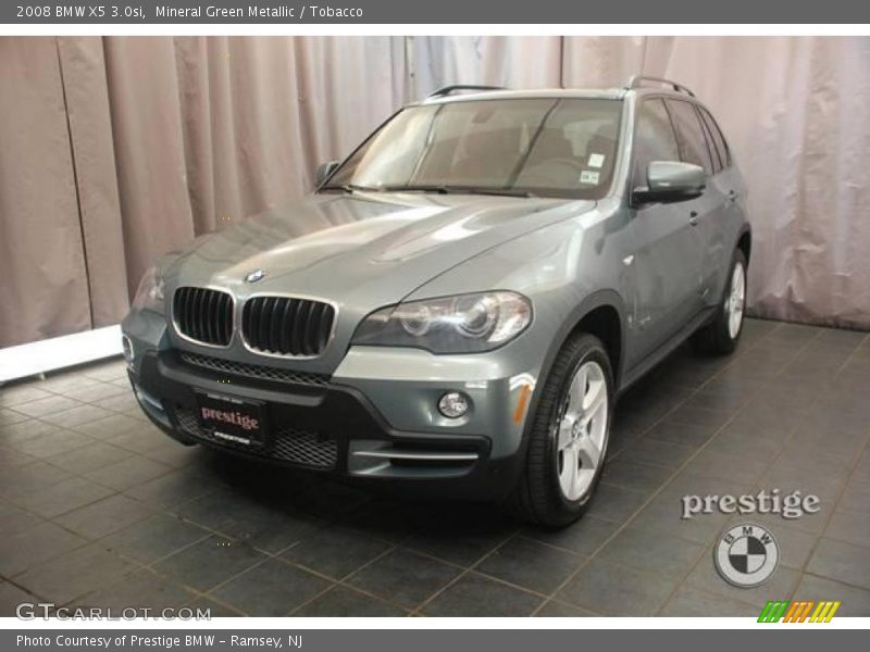 Mineral Green Metallic / Tobacco 2008 BMW X5 3.0si