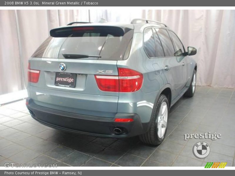 Mineral Green Metallic / Tobacco 2008 BMW X5 3.0si