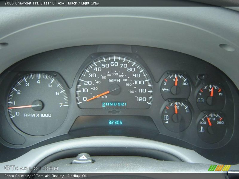 Black / Light Gray 2005 Chevrolet TrailBlazer LT 4x4