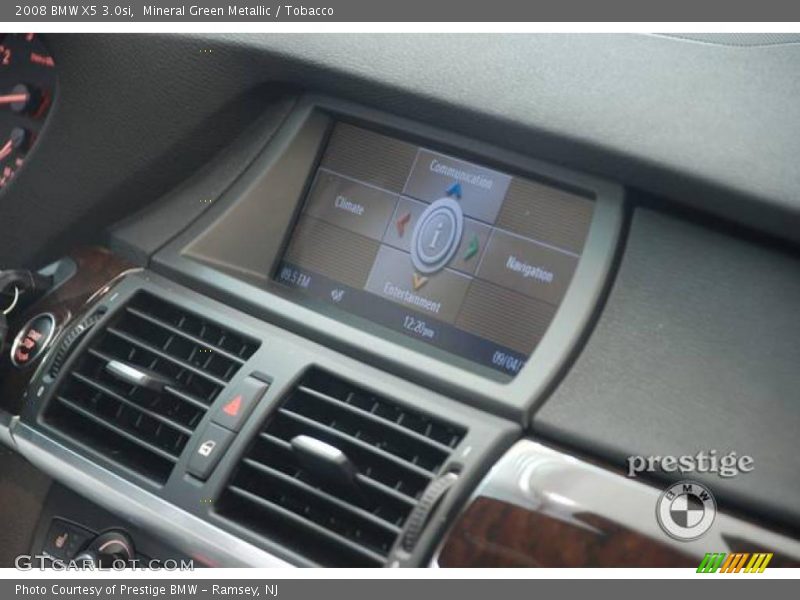 Mineral Green Metallic / Tobacco 2008 BMW X5 3.0si