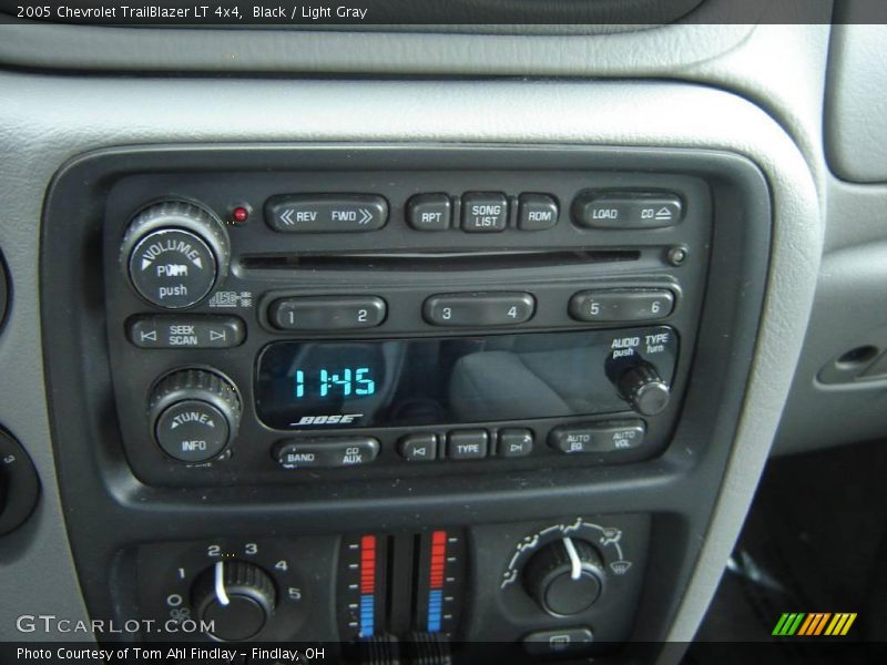 Black / Light Gray 2005 Chevrolet TrailBlazer LT 4x4