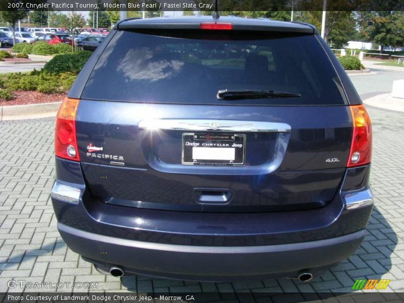 Modern Blue Pearl / Pastel Slate Gray 2007 Chrysler Pacifica Touring