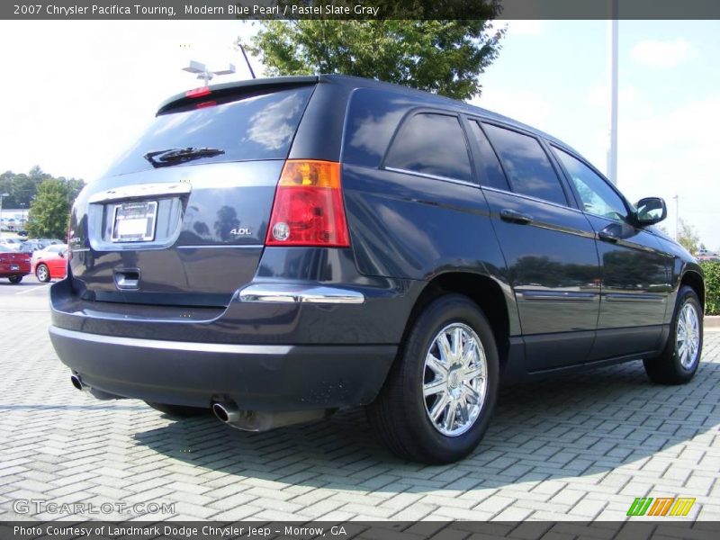 Modern Blue Pearl / Pastel Slate Gray 2007 Chrysler Pacifica Touring