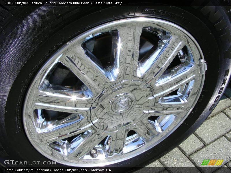 Modern Blue Pearl / Pastel Slate Gray 2007 Chrysler Pacifica Touring