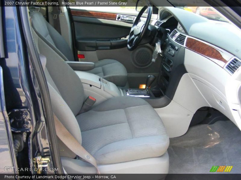 Modern Blue Pearl / Pastel Slate Gray 2007 Chrysler Pacifica Touring