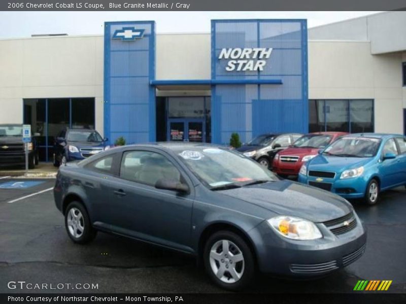 Blue Granite Metallic / Gray 2006 Chevrolet Cobalt LS Coupe