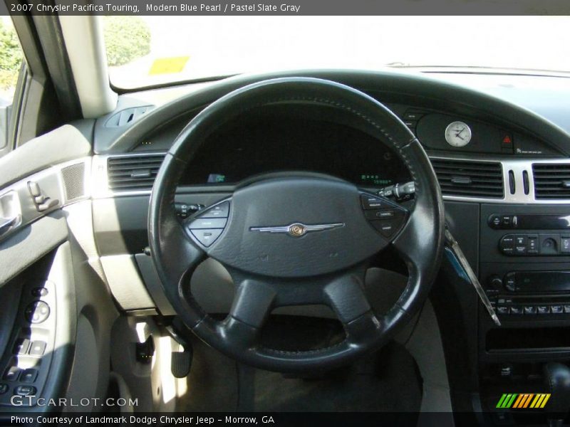 Modern Blue Pearl / Pastel Slate Gray 2007 Chrysler Pacifica Touring
