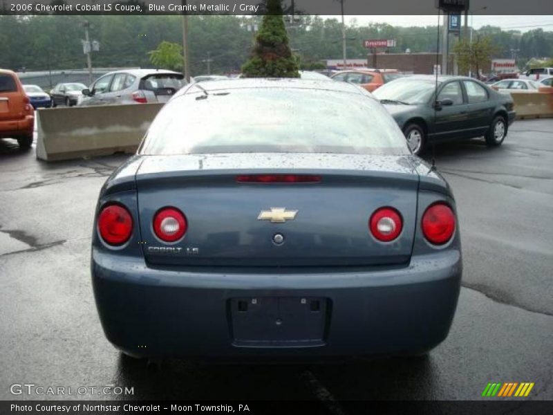Blue Granite Metallic / Gray 2006 Chevrolet Cobalt LS Coupe