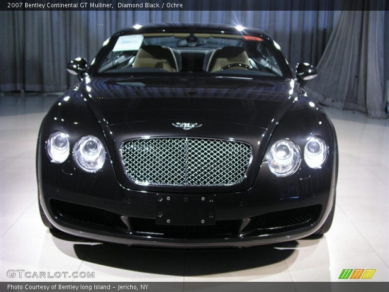 Diamond Black / Ochre 2007 Bentley Continental GT Mulliner