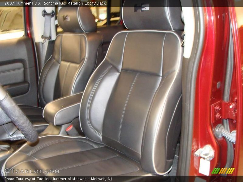 Sonoma Red Metallic / Ebony Black 2007 Hummer H3 X
