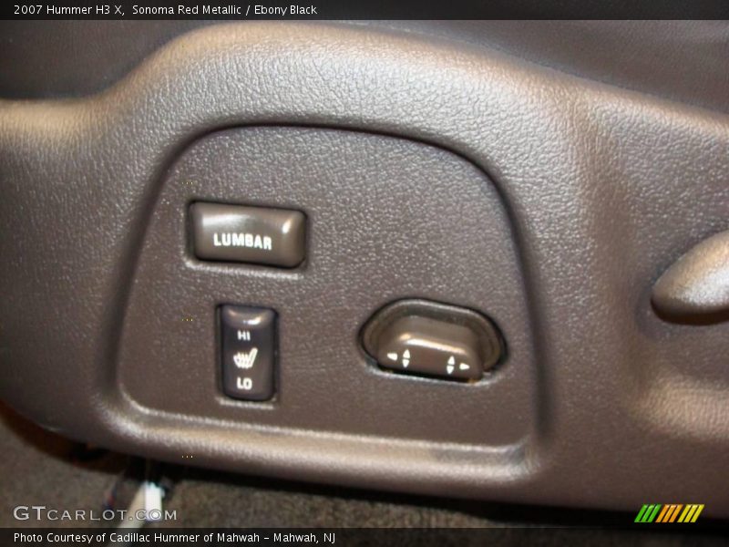 Sonoma Red Metallic / Ebony Black 2007 Hummer H3 X