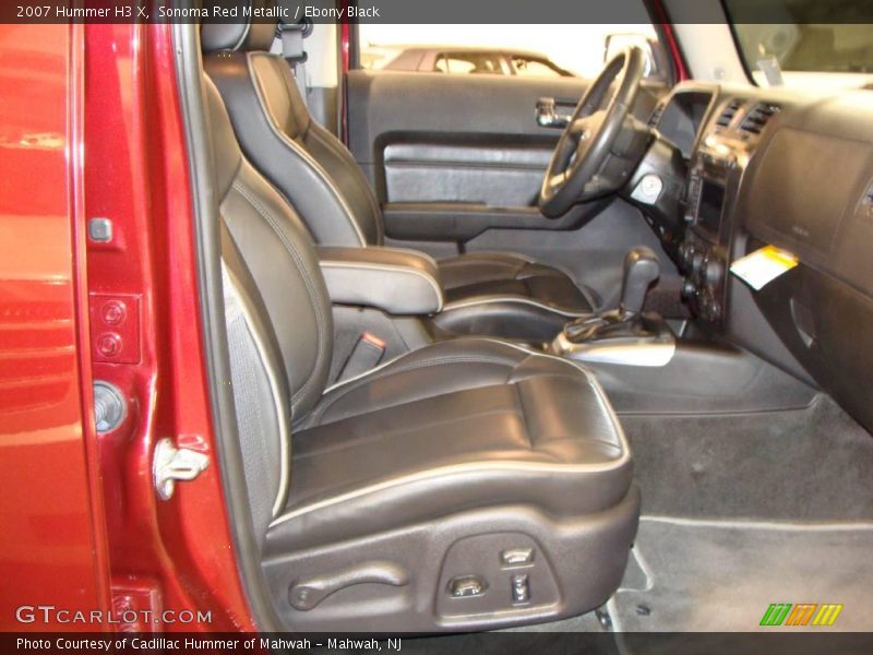 Sonoma Red Metallic / Ebony Black 2007 Hummer H3 X