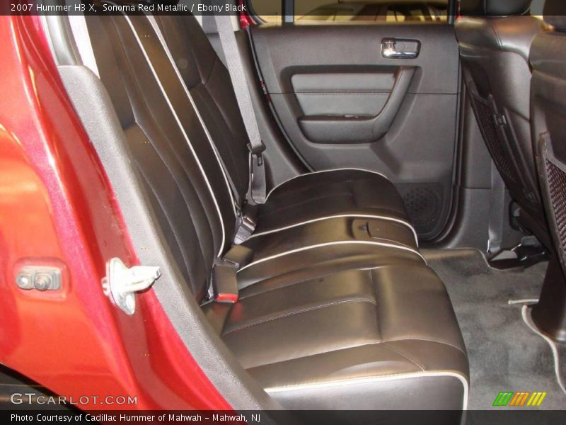 Sonoma Red Metallic / Ebony Black 2007 Hummer H3 X