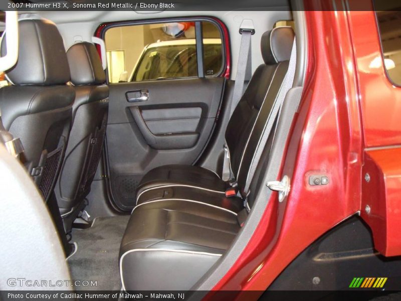 Sonoma Red Metallic / Ebony Black 2007 Hummer H3 X
