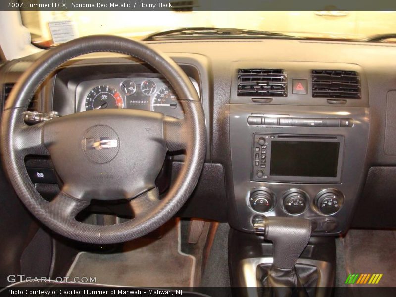 Sonoma Red Metallic / Ebony Black 2007 Hummer H3 X
