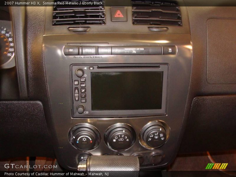Sonoma Red Metallic / Ebony Black 2007 Hummer H3 X