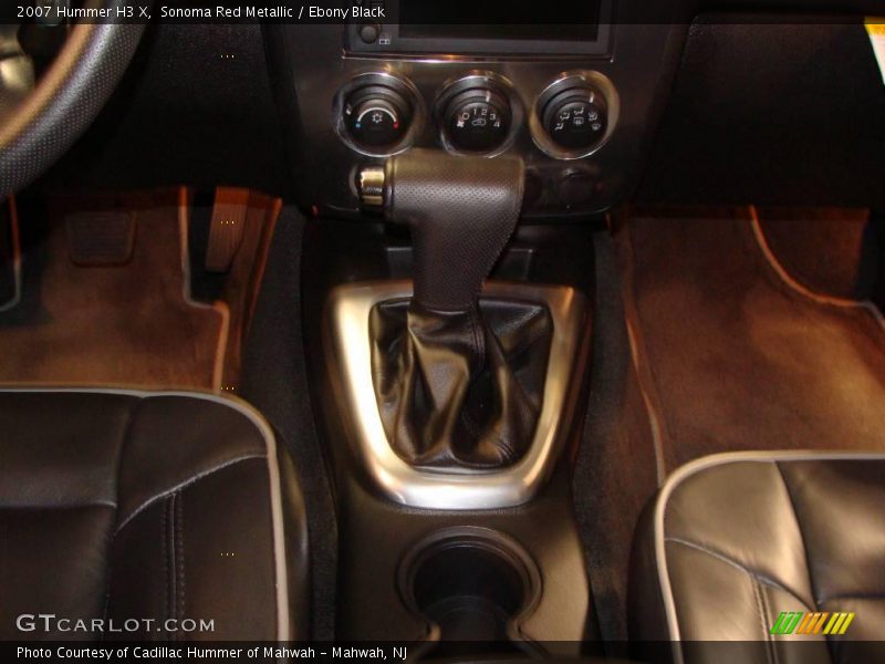 Sonoma Red Metallic / Ebony Black 2007 Hummer H3 X
