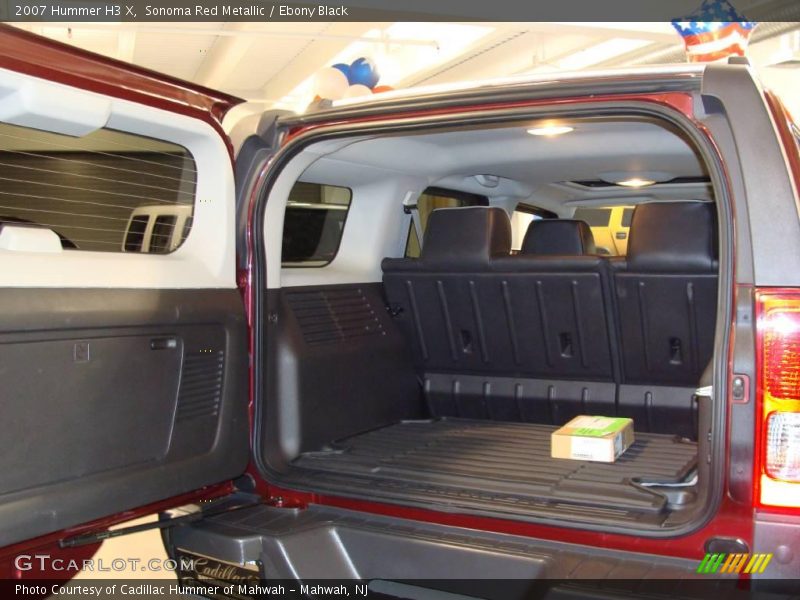 Sonoma Red Metallic / Ebony Black 2007 Hummer H3 X