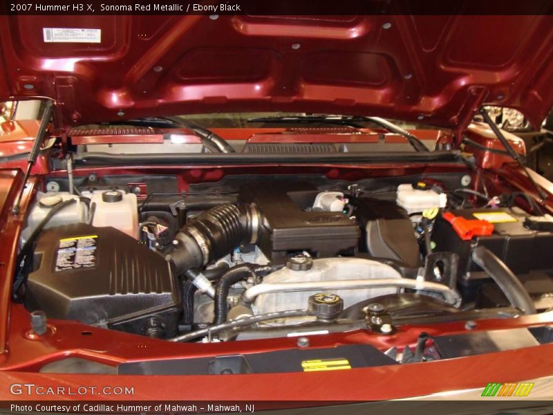 Sonoma Red Metallic / Ebony Black 2007 Hummer H3 X