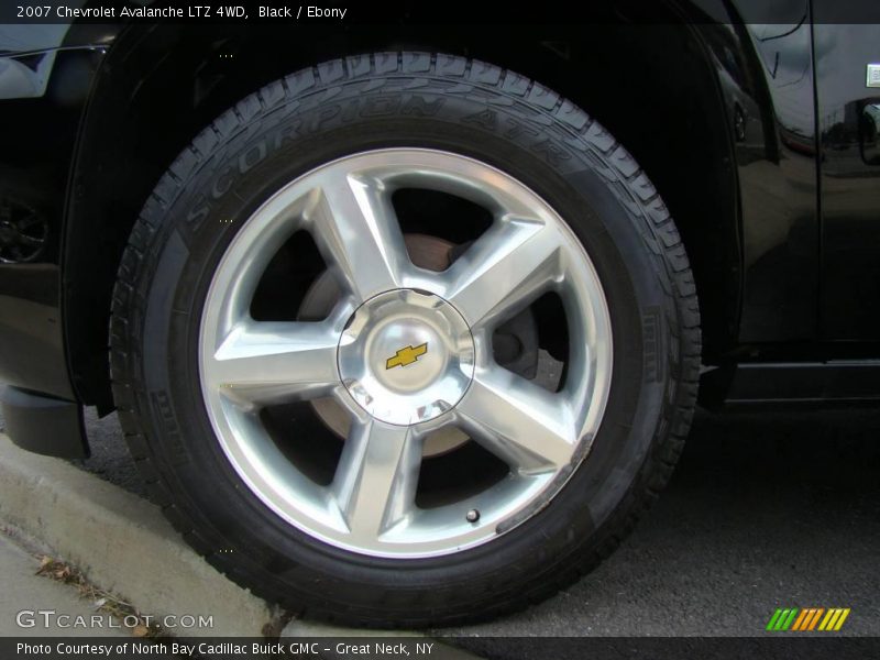 Black / Ebony 2007 Chevrolet Avalanche LTZ 4WD
