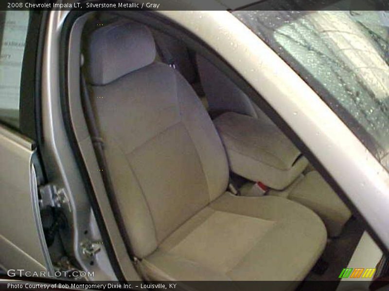 Silverstone Metallic / Gray 2008 Chevrolet Impala LT