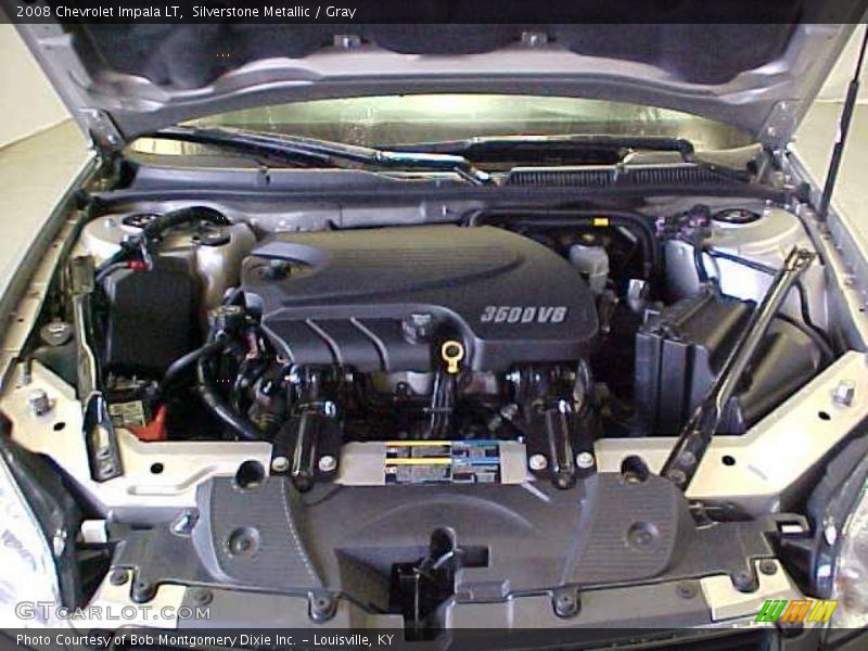 Silverstone Metallic / Gray 2008 Chevrolet Impala LT
